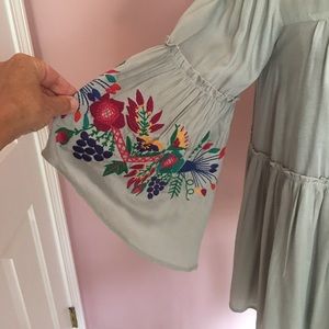 NWT Judith March Embroidered Designer Tunic Small